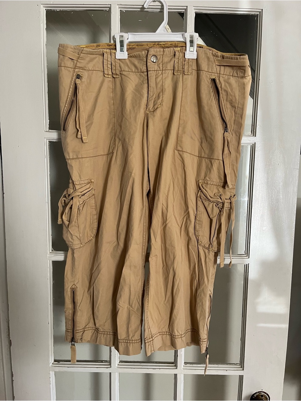 Vintage/y2k American Eagle cargo capris